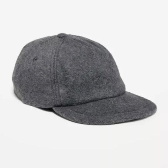 Old navy gray Micro Fleece Flat Brim boys hat - Picture 1 of 6